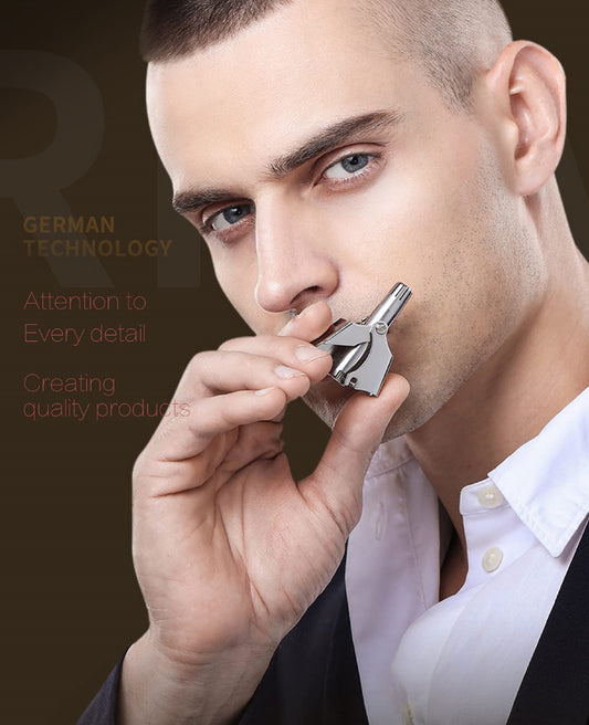 SwipeCart™ Premium Manual Nose Hair Trimmer Grooming Tool
