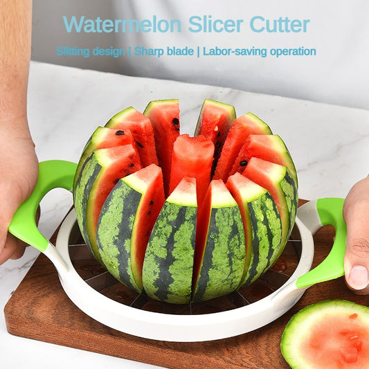 SwipeCart™ Stainless Steel Watermelon Cutter Melon Slicer