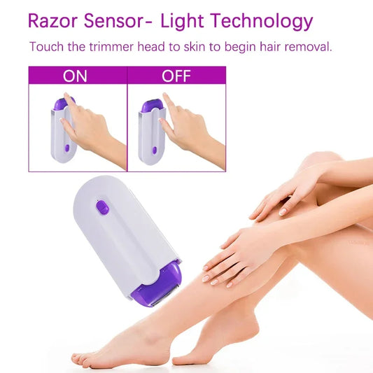 SwipeCart™ Finishing Touch Women's Electric Hair Removal Device