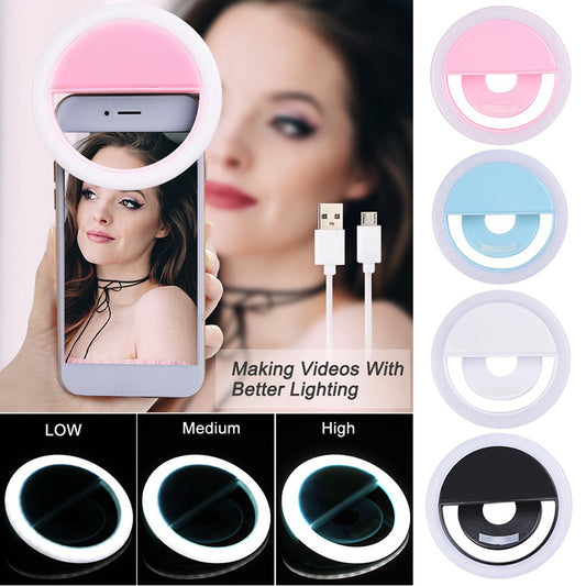 SwipeCart™ Rechargeable Selfie Ring Light