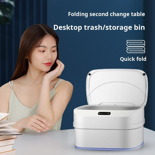 SwipeCart™ Smart Sensor Trash Can With Lid, Touchless Automatic Motion Sensor
