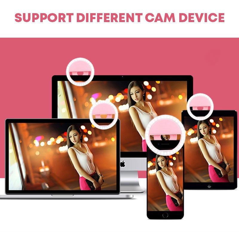 SwipeCart™ Rechargeable Selfie Ring Light