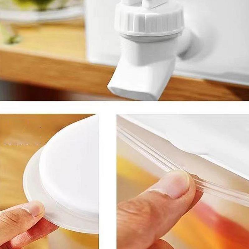 SwipeCart™3.5L Fridge Water Dispenser with Tap – Cold Drink Jug for Home & Office