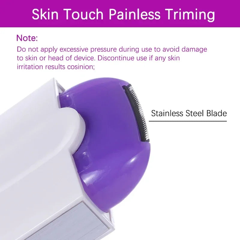 SwipeCart™ Finishing Touch Women's Electric Hair Removal Device