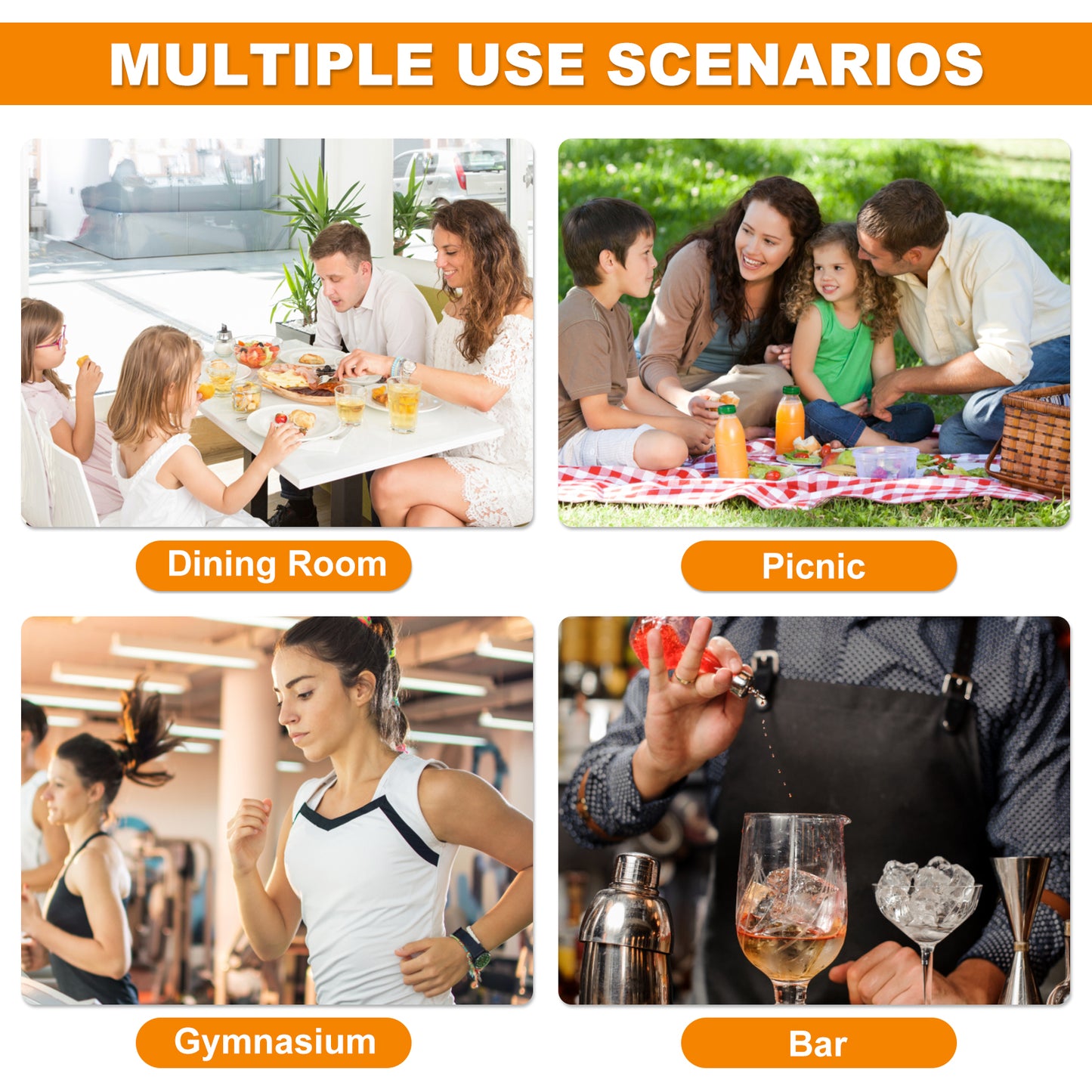 SwipeCart™  3 in 1  5.2 litre 360° Rotatable Juice Dispenser