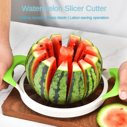 SwipeCart™ Stainless Steel Watermelon Cutter Melon Slicer