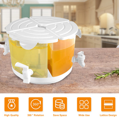 SwipeCart™  3 in 1  5.2 litre 360° Rotatable Juice Dispenser