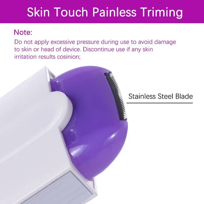 SwipeCart™ Finishing Touch Women's Electric Hair Removal Device