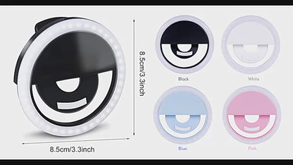 SwipeCart™ Rechargeable Selfie Ring Light