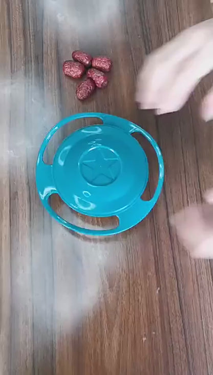 SwipeCart™ Universal Anti Spill Gyro Magic Baby Bowl 360 Degree Rotating